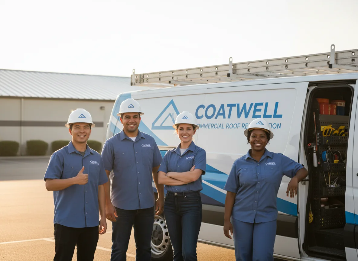 Commercial roof coating company in Pierz, MN